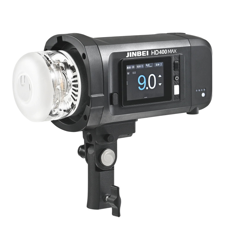 Jinbei HD-400max TTL przenośna, akumulatorowa lampa studyjna - Sklep Jinbei