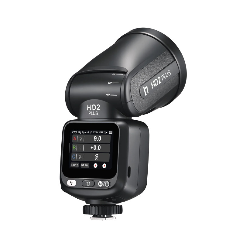 Jinbei HD-2 Plus Aufsteckblitz Universal (Schwarz) - Jinbei Markenshop