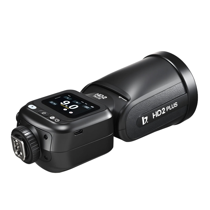 Jinbei HD-2 Plus Aufsteckblitz Universal (Schwarz) - Jinbei Markenshop