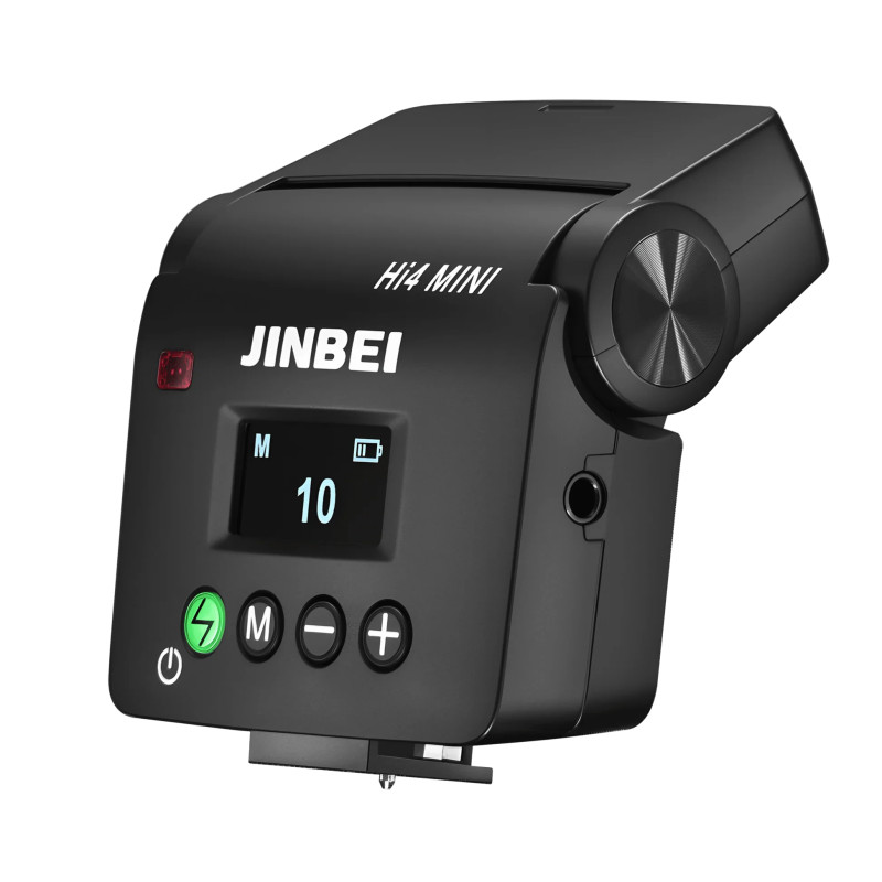 Jinbei Hi-4 Mini Aufsteckblitz (Schwarz) - Jinbei Markenshop