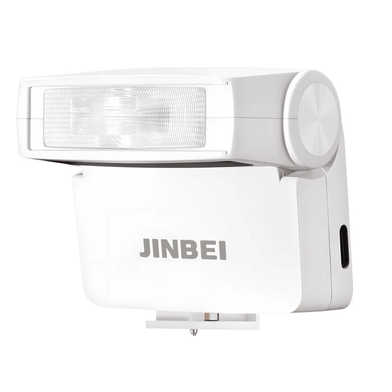 Jinbei Hi-4 Mini Aufsteckblitz (Weiß) - Jinbei Markenshop