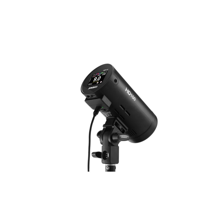 Jinbei HD-100 TTL przenośna, akumulatorowa lampa błyskowa - Sklep Jinbei