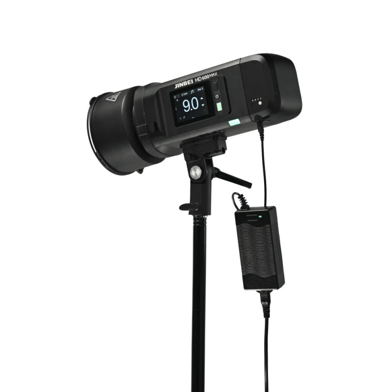 Jinbei HD-600max TTL przenośna, akumulatorowa lampa studyjna - Sklep Jinbei