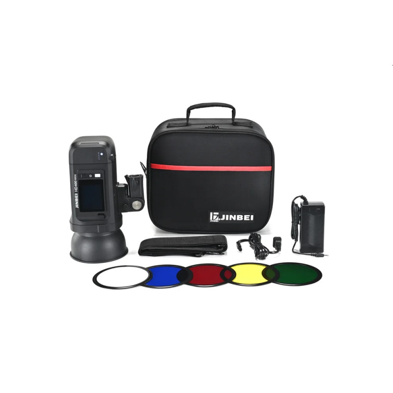 Jinbei HD-600max TTL przenośna, akumulatorowa lampa studyjna - Sklep Jinbei