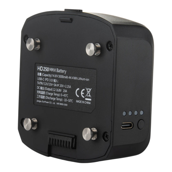 Jinbei HD-250max akumulator (14.8V/3000MAH) - Sklep Jinbei