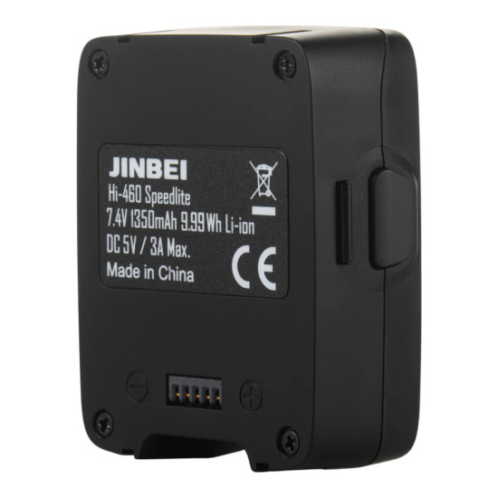 Jinbei Hi-460MAX battery (7.4V/1350MAH） - Jinbei Store