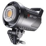 Jinbei EF-120Bi portable LED video light (with reflector) grey