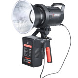 Jinbei EF-120Bi portable LED video light (with reflector) grey