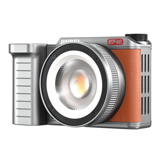 Jinbei EF-40BI Retro LED light (with zoom lens)