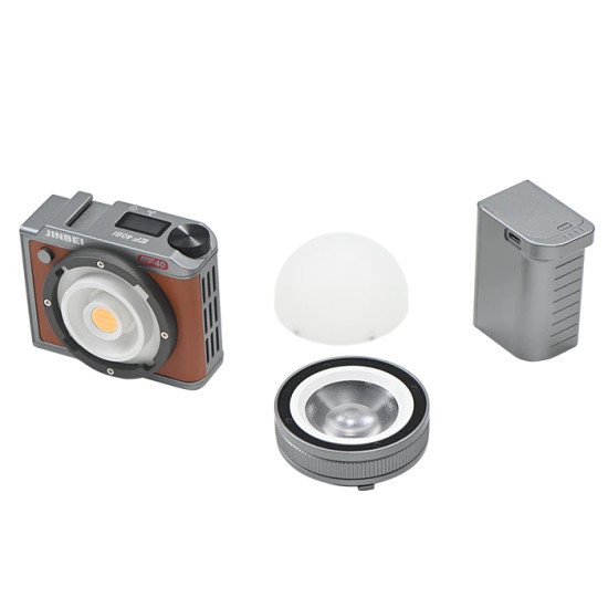 Jinbei EF-40BI Retro LED light (with zoom lens)