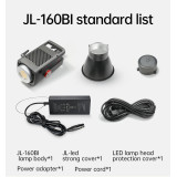 Jinbei JL-160Bi LED video light (with EF Boost reflector)