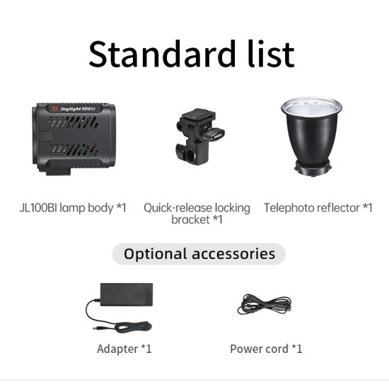 Jinbei JL-100Bi LED-Videoleuchte (ohne Netzteil)