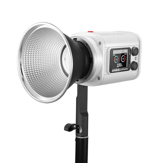 Jinbei EF-60RGB portable LED video light (with reflector and zoom lens)