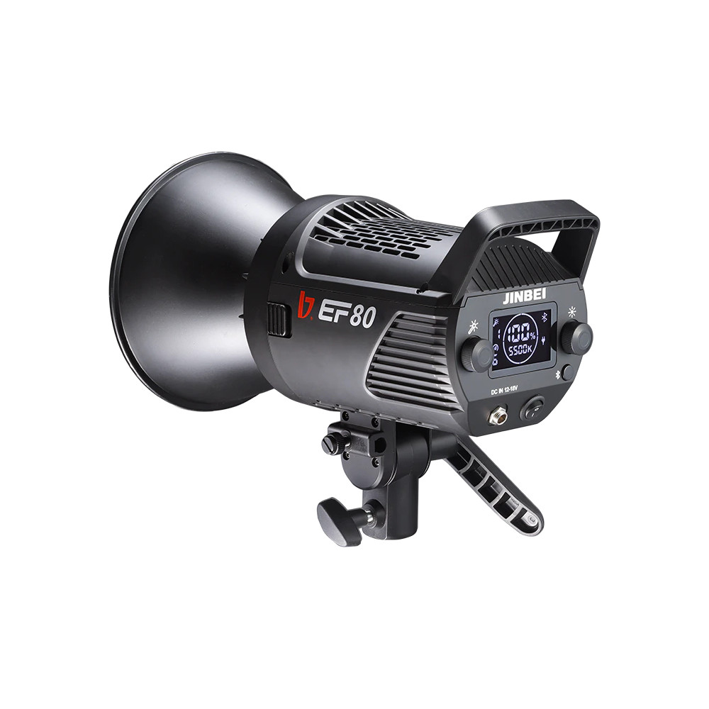Jinbei EF-80 portable LED video light (with reflector)