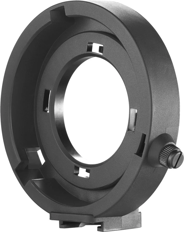 Jinbei ET-4 mount adapter converting mini fitting to standard Bowens S-type