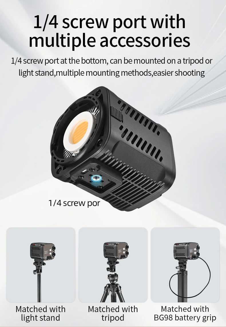 Wide adjustable color temperature range spanning 2700K to 6500K