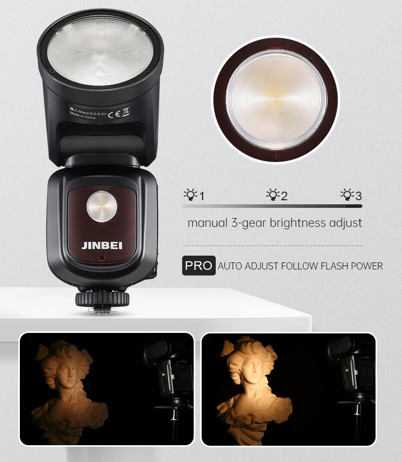 3W LED modeling lamp brightness control