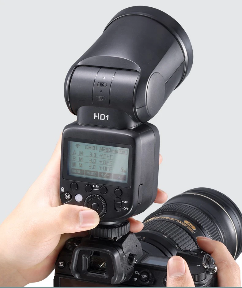Jinbei HD-1(S) Bedienfeld