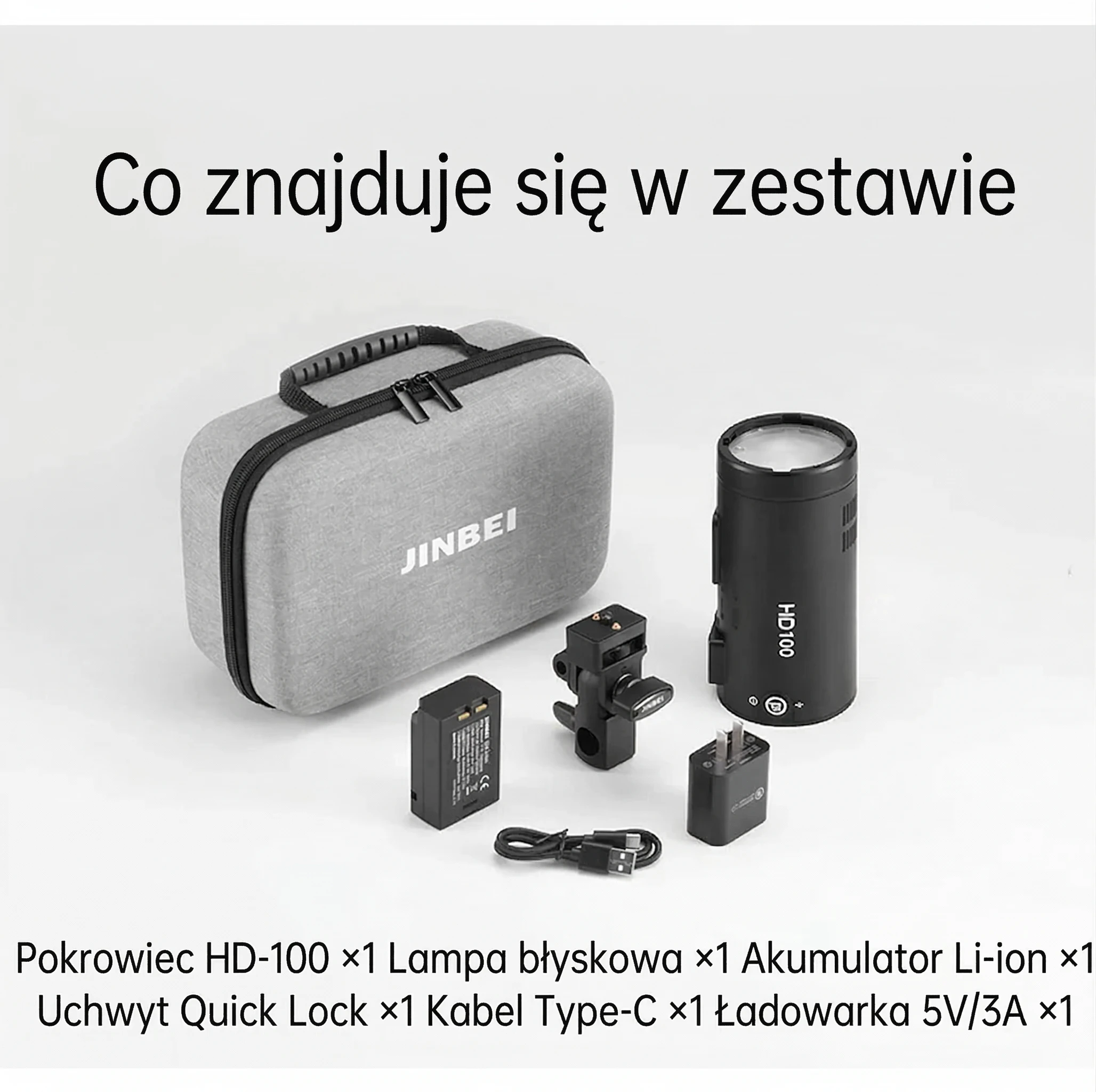 Zawartość zestawu HD100