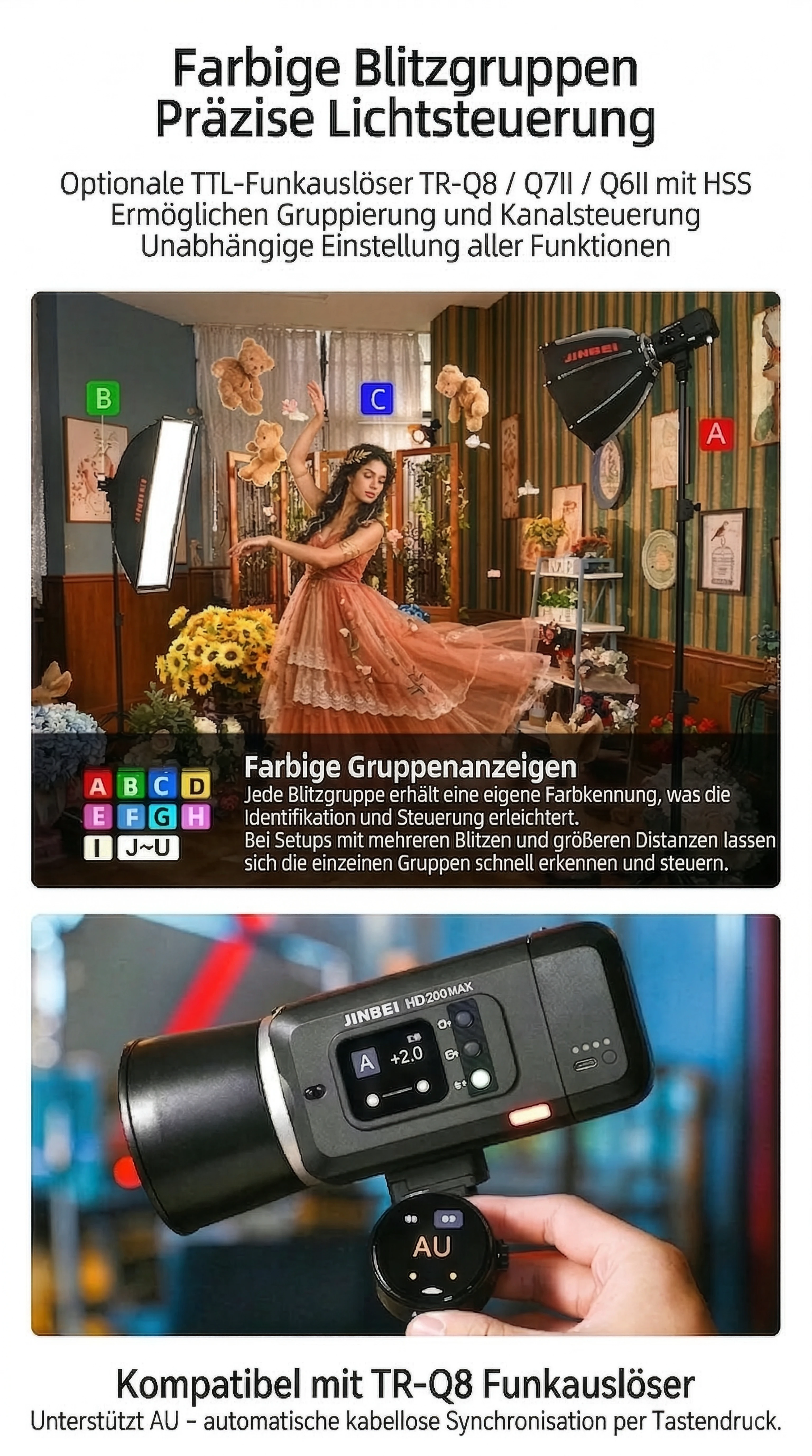 Color group indicator lights