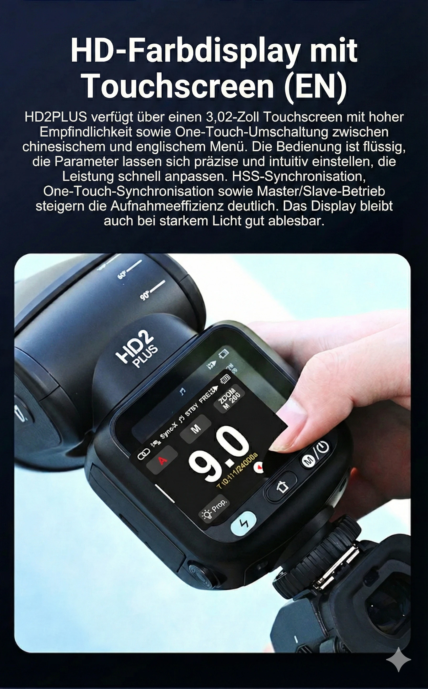 TTL and HSS shooting example