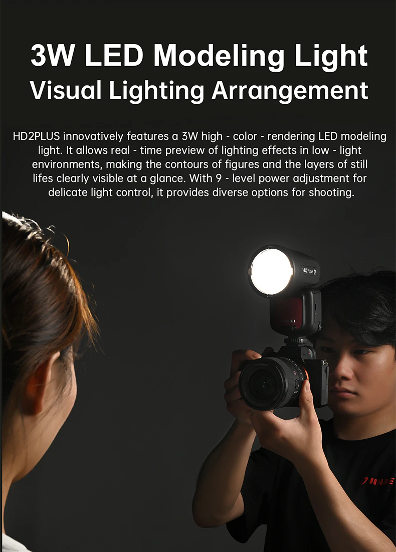 3W LED modeling light