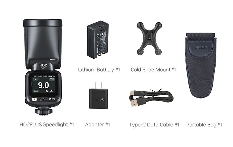 HD-2 PLUS kit contents