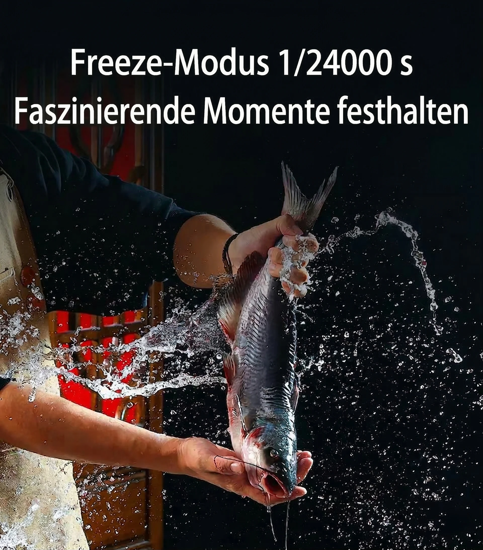 Freeze-Modus Hochgeschwindigkeitsfotografie