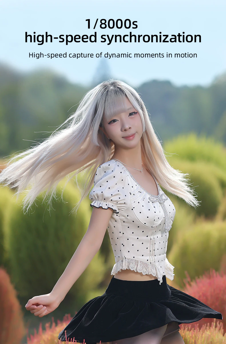 High-speed sync outdoor portrait