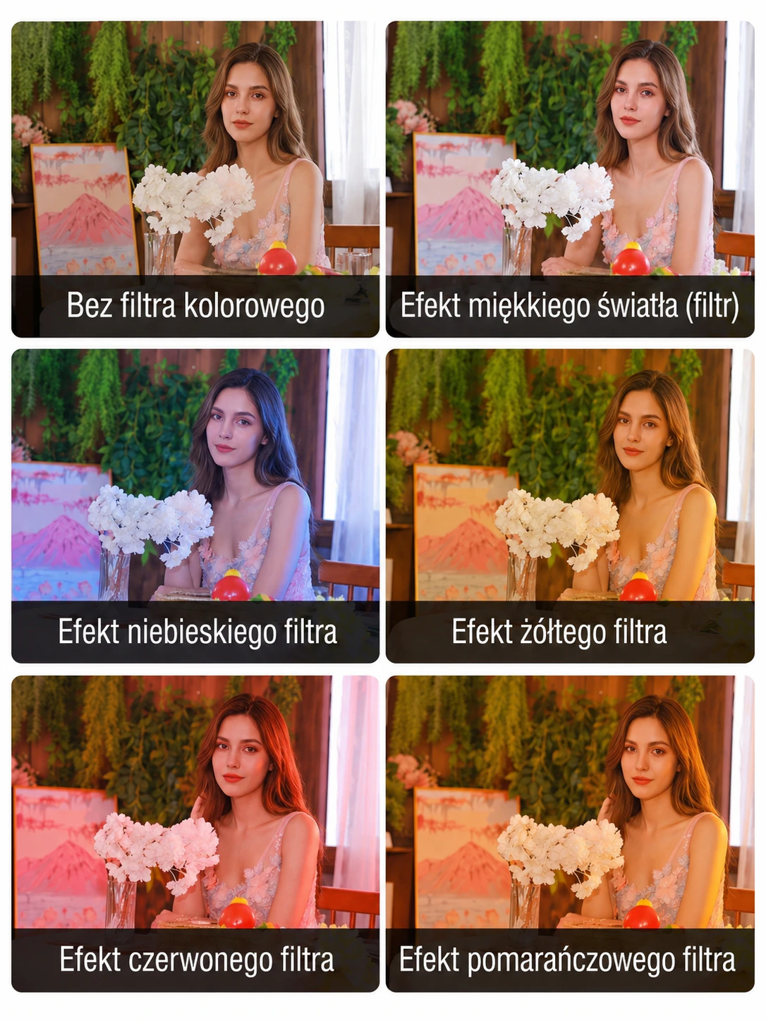 Filtry kolorowe
