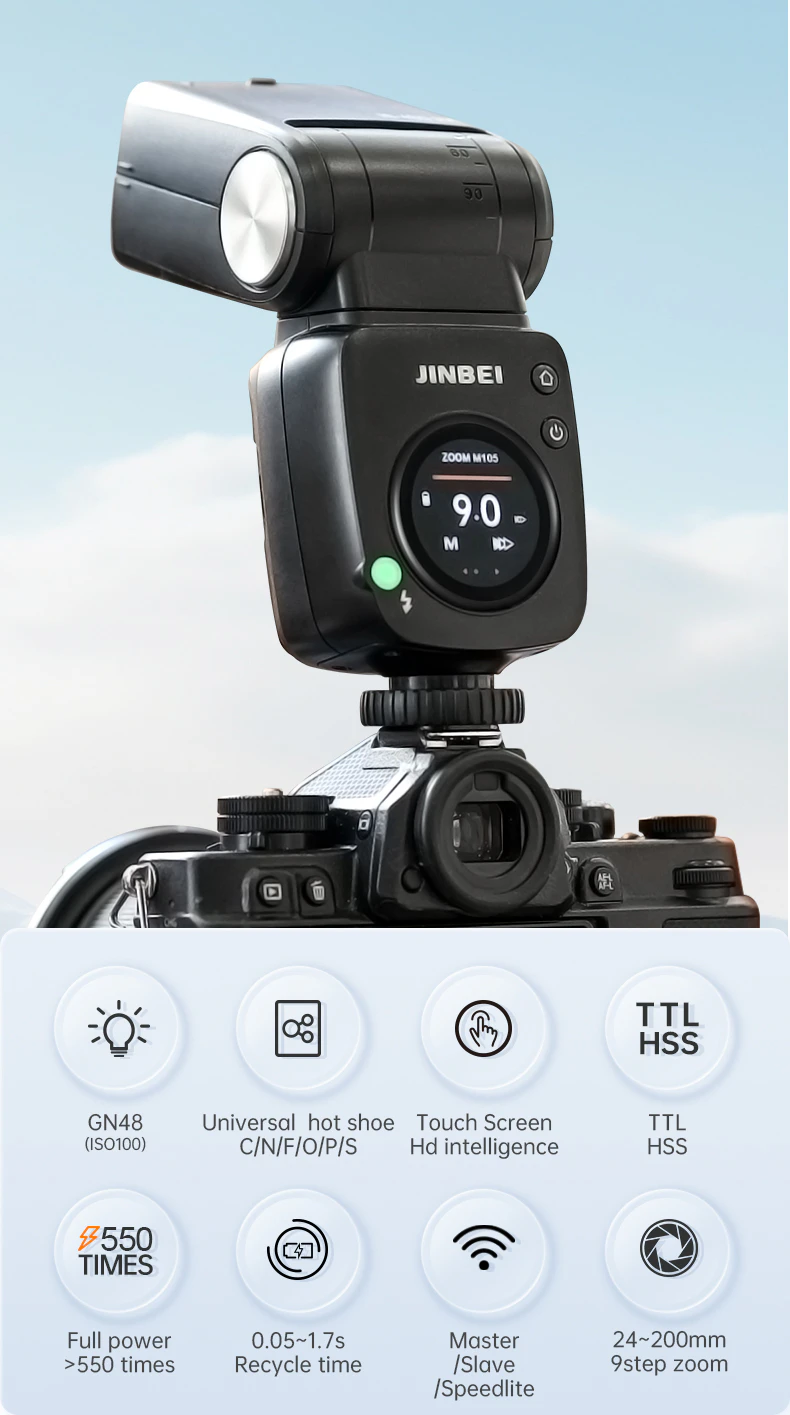 Jinbei HI-460MAX key features overview