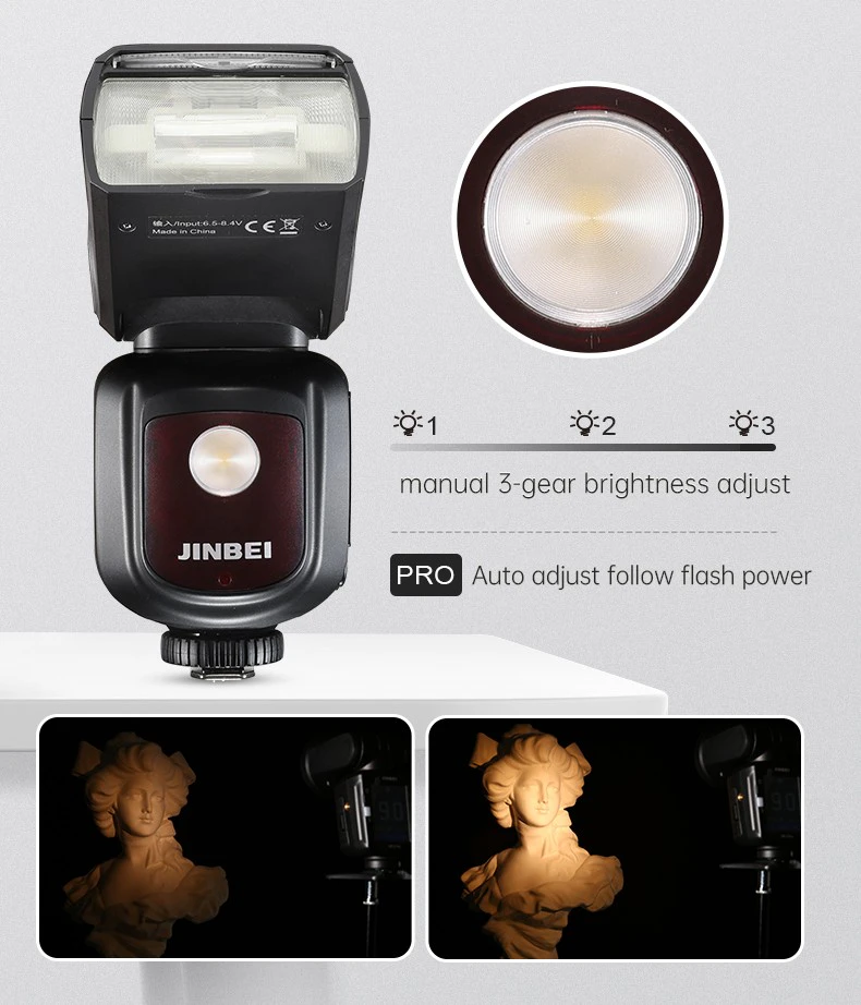 3W LED modeling lamp brightness control