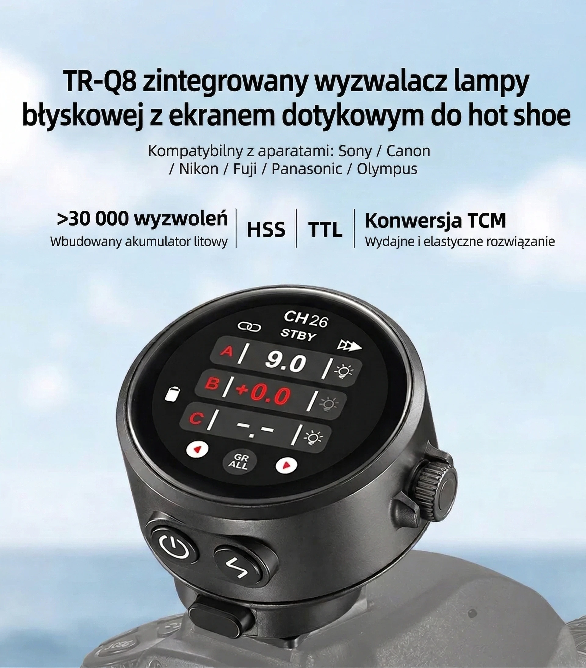Jinbei TR-Q8 uniwersalny wyzwalacz TTL